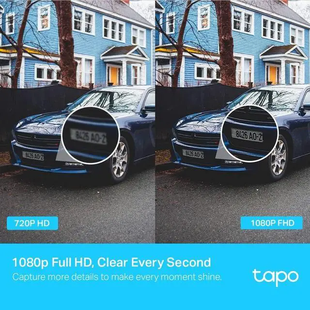 Alt view image 6 of 6 - Tapo 1080P Outdoor Wired Pan/Tilt Security Wi-Fi Camera, 360° View, Motion Tracking, Works with Alexa & Google Home, Night Vision, Free AI Detection, Cloud & SD Card Storage(up to 512GB) (Tapo C500)
