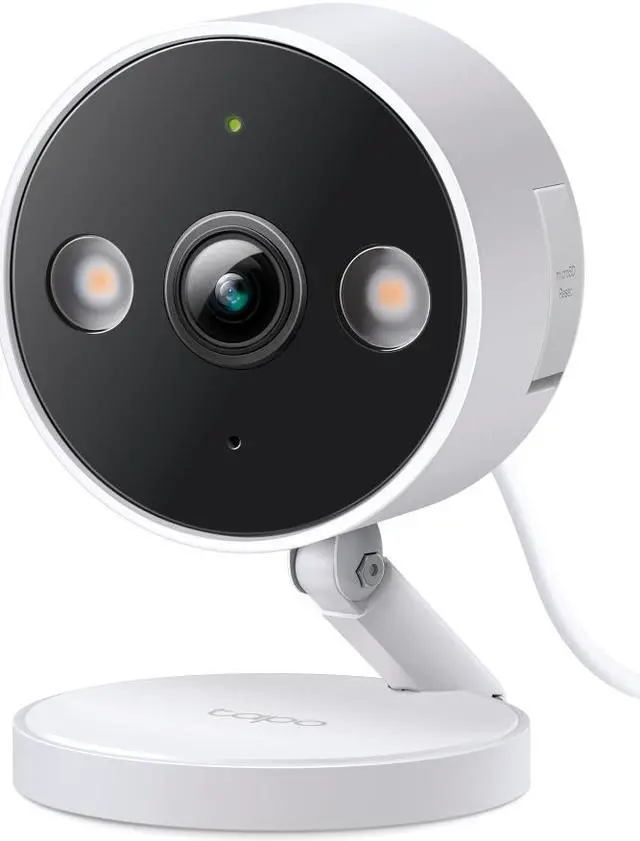 Alt view image 2 of 9 - TP-Link Tapo 2K QHD Security Camera, Indoor/Outdoor, Color Night Vision, Free Person/Pet/Vehicle Detection, Invisible IR Mode, SD Storage (Tapo C120)