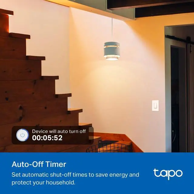 Alt view image 7 of 7 - TP-LINK Tapo S505 Smart Wi-Fi Light Switch, Matter | Pack of 2