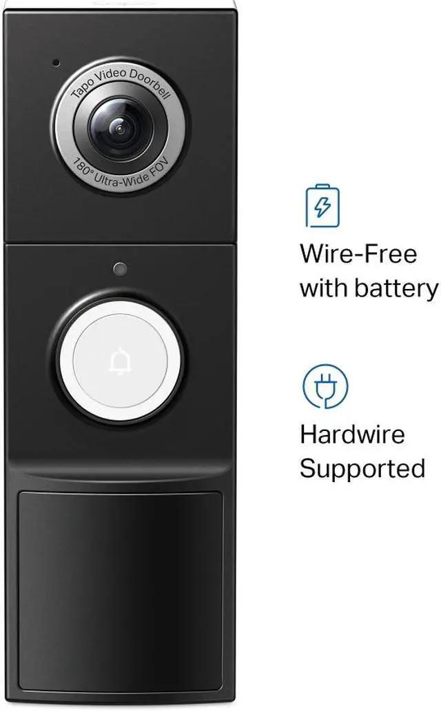 Alt view image 2 of 6 - TP-LINK Tapo D235 Smart Doorbell