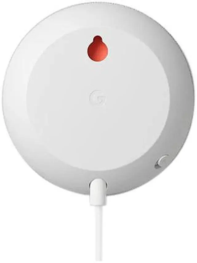Alt view image 4 of 4 - Google Nest Mini (2nd Gen) Smart Speaker - Chalk