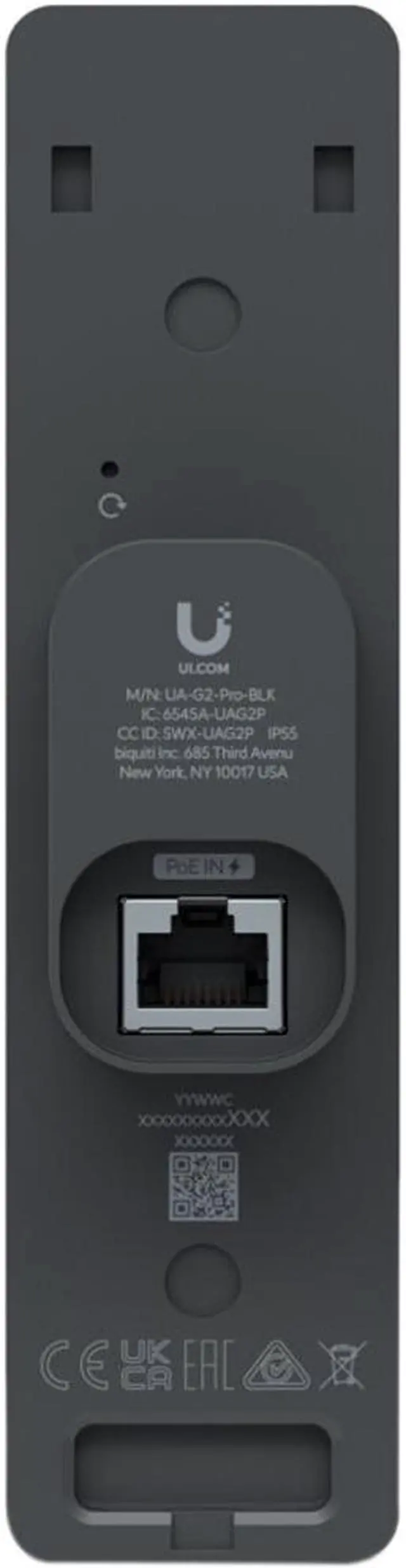 Alt view image 4 of 5 - Ubiquiti UniFi Access Reader G2 Professional - Black UA-G2-PRO-BLACK