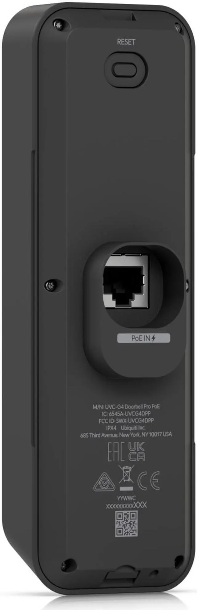 Alt view image 3 of 7 - Ubiquiti G4 Doorbell Pro PoE Kit (UVC-G4 Doorbell Pro PoE Kit)