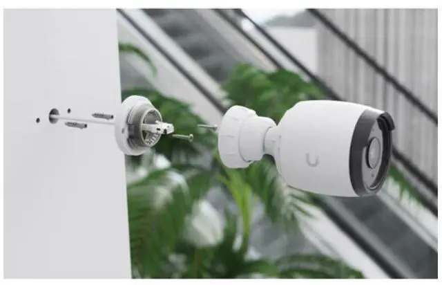 Alt view image 3 of 5 - Ubiquiti Networks UniFi G6 4K UHD Outdoor Network Bullet Camera with Night Vision (White)