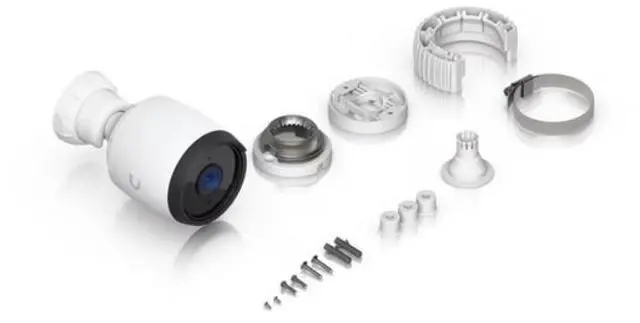 Alt view image 2 of 5 - Ubiquiti Networks UniFi G6 4K UHD Outdoor Network Bullet Camera with Night Vision (White)