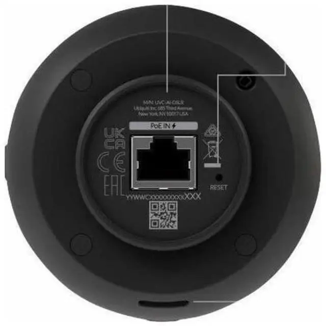 Alt view image 4 of 5 - Ubiquiti UVC-AI-DSLR 10 Megapixel Indoor/Outdoor 4K Network Camera - Color - H.264, MJPEG - 3840 x 2160 - 17 mm Fixed Lens - 30 fps - CMOS - Gigabit Ethernet