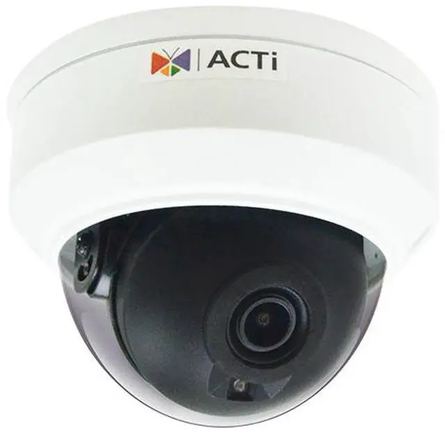 Main image of ACTI Z912, MP Deep Learning AI LightGuard f2.8mm Outdoor Fixed Dome with IR LED 50m, WDR 130dB