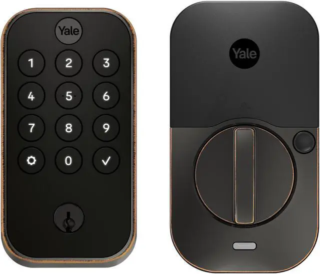 Alt view image 2 of 3 - Yale Assure Lock 2 Keypad with Wi-Fi in Oil Rubbed Bronze