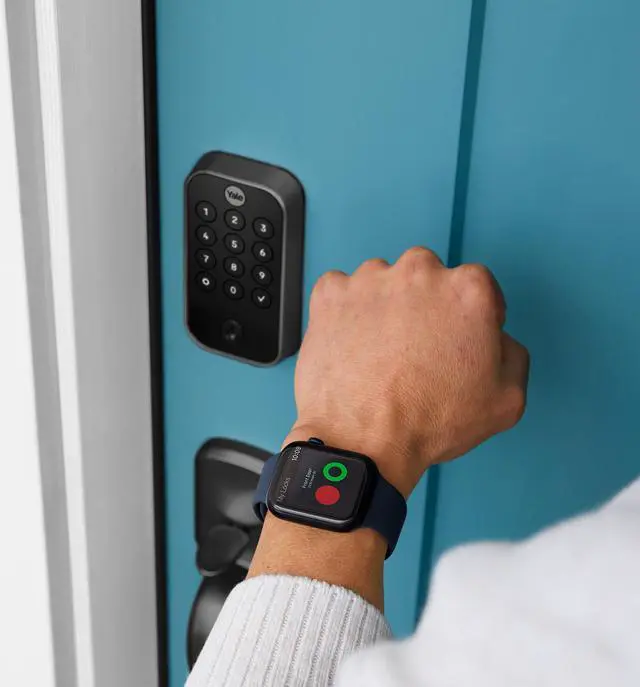 Alt view image 4 of 4 - Yale Assure Lock 2 Keypad with Wi-Fi in Black Suede