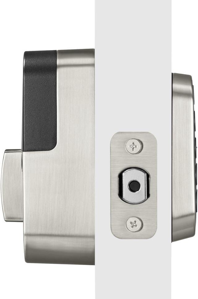 Alt view image 3 of 6 - Yale Assure Lock 2 Key-Free Keypad with Wi-Fi in Satin Nickel