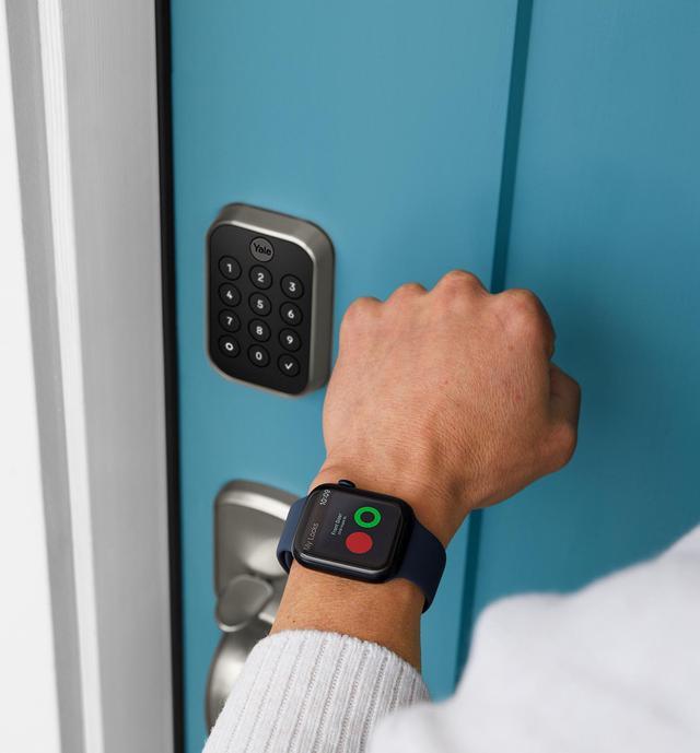 Alt view image 5 of 6 - Yale Assure Lock 2 Key-Free Keypad with Wi-Fi in Satin Nickel