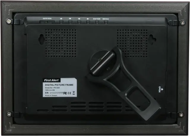 Alt view image 12 of 16 - First Alert Wireless Surveillance Kit with 1 camera + 1 Receiver + 7" TFT LCD Photo Frame (PH559)