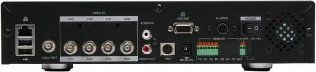 Alt view image 5 of 8 - RapidOS RS-3060SV 4 Channel MJPEG recording/ MPEG4 Networking DVR Equipment