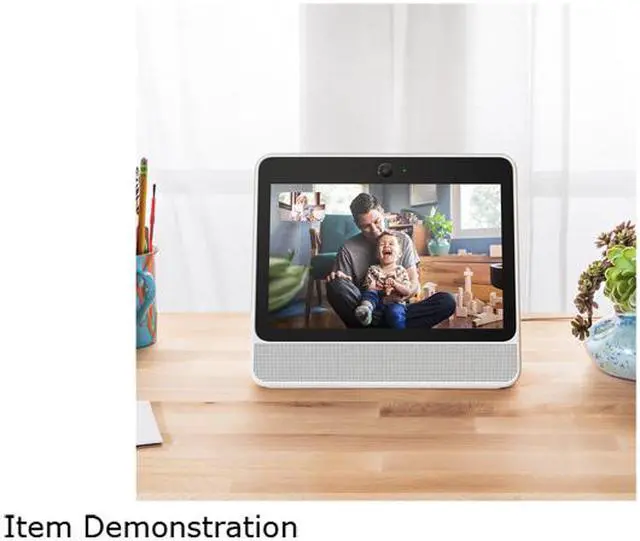 Alt view image 6 of 6 - Portal from Facebook. Smart, Hands-Free Video Calling with Alexa Built-in (White)