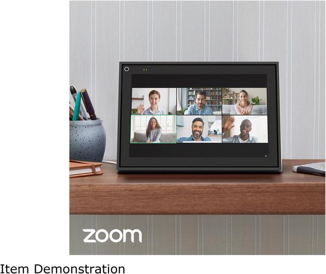 Alt view image 6 of 8 - Facebook Portal Mini Smart Video Calling 8" Touch Screen Display with Alexa Black