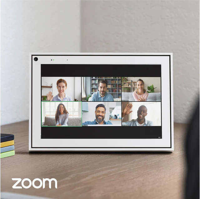 Alt view image 5 of 7 - Facebook Portal Smart Video Calling 10" Touch Screen Display with Alexa White