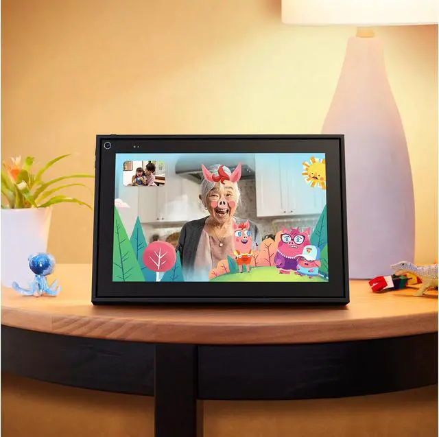 Alt view image 4 of 7 - Facebook Portal Smart Video Calling 10" Touch Screen Display with Alexa Black