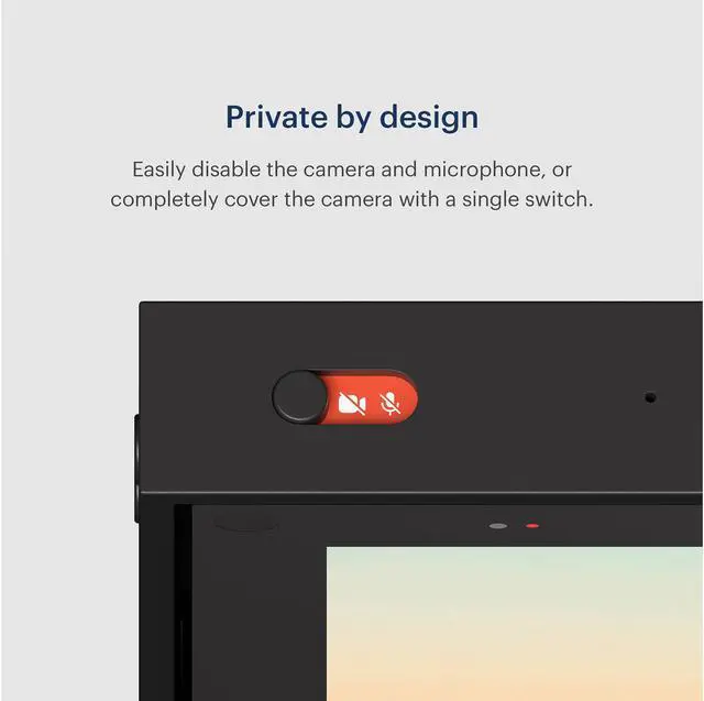 Alt view image 7 of 7 - Facebook Portal Smart Video Calling 10" Touch Screen Display with Alexa Black