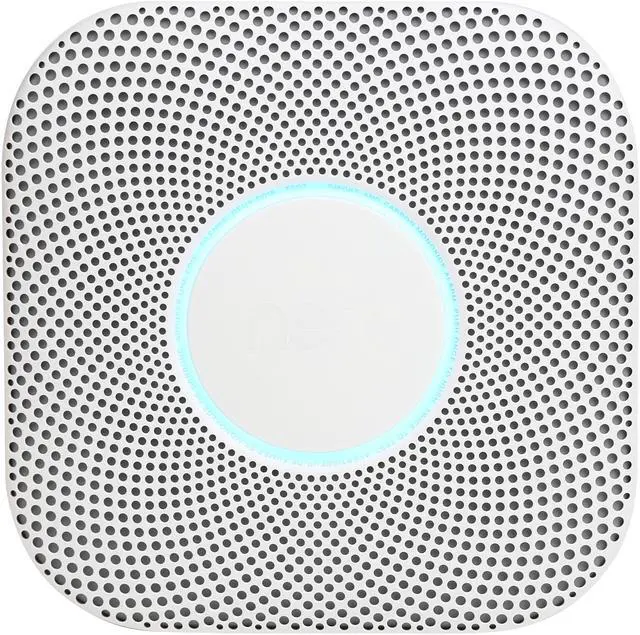 Alt view image 8 of 13 - Google Nest Protect - Smoke Alarm - Smoke Detector and Carbon Monoxide Detector - Battery Operated, White - S3000BWES
