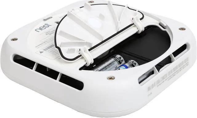 Alt view image 7 of 8 - Nest Protect 2nd Generation (Wired), White | Smart Smoke and CO Alarm