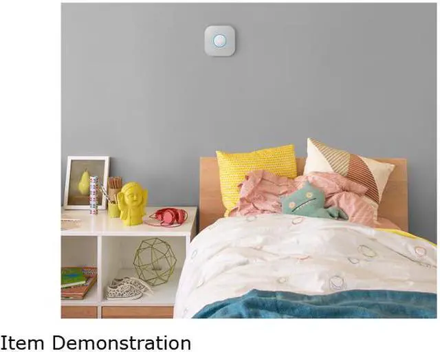 Alt view image 3 of 8 - Nest Protect 2nd Generation (Wired), White | Smart Smoke and CO Alarm