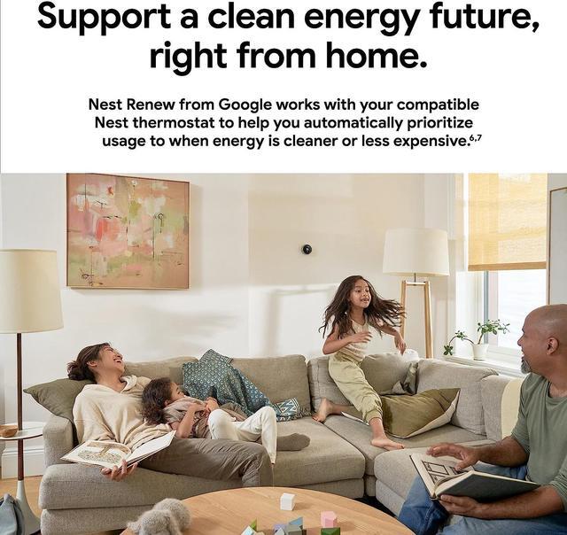 Alt view image 4 of 13 - Google Nest Learning Thermostat - Programmable Smart Thermostat for Home - 3rd Generation Nest Thermostat - Works with Alexa - Stainless Steel