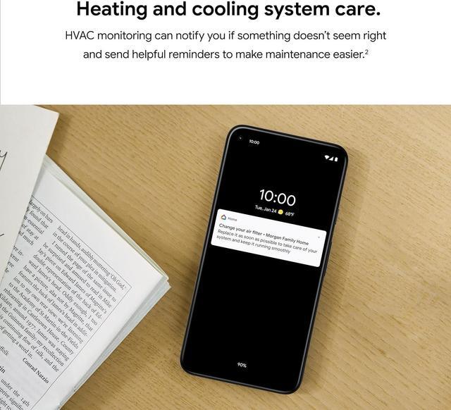 Alt view image 12 of 13 - Google Nest Learning Thermostat - Programmable Smart Thermostat for Home - 3rd Generation Nest Thermostat - Works with Alexa - Stainless Steel