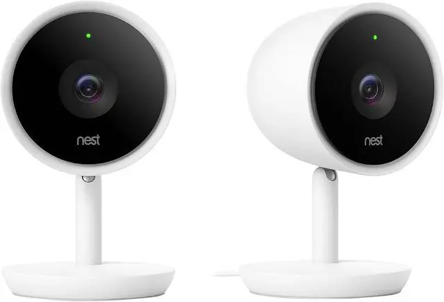 Main image of Nest Cam IQ Indoor - Full HD Wired Smart Home Security Camera (2-Pack)