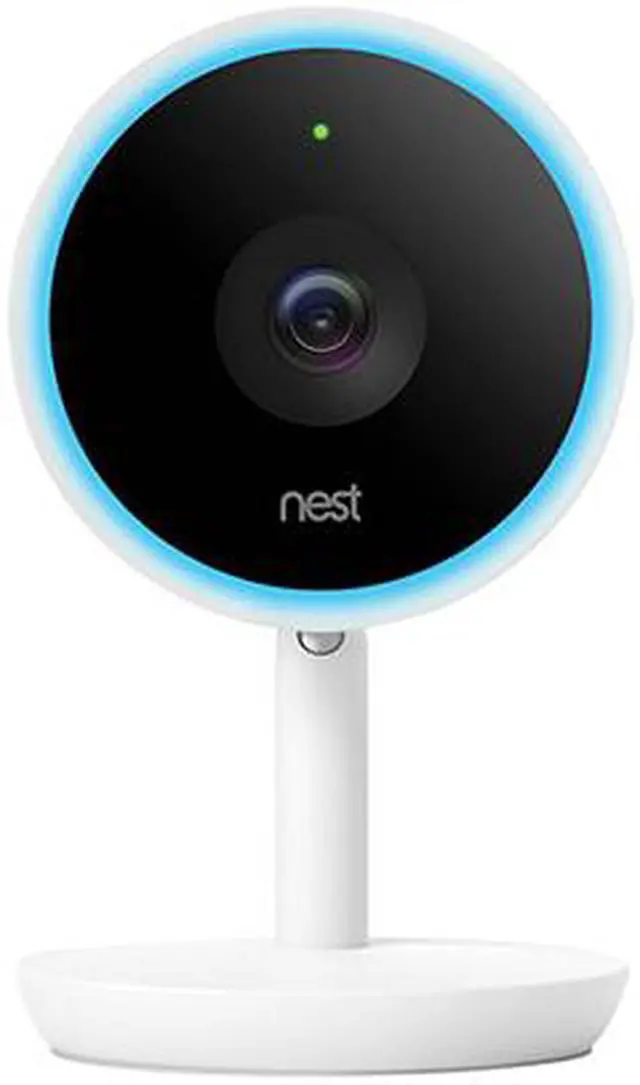Alt view image 2 of 9 - Nest Cam IQ Wi-Fi Indoor 1080p IP Camera - White (NC3100EF)