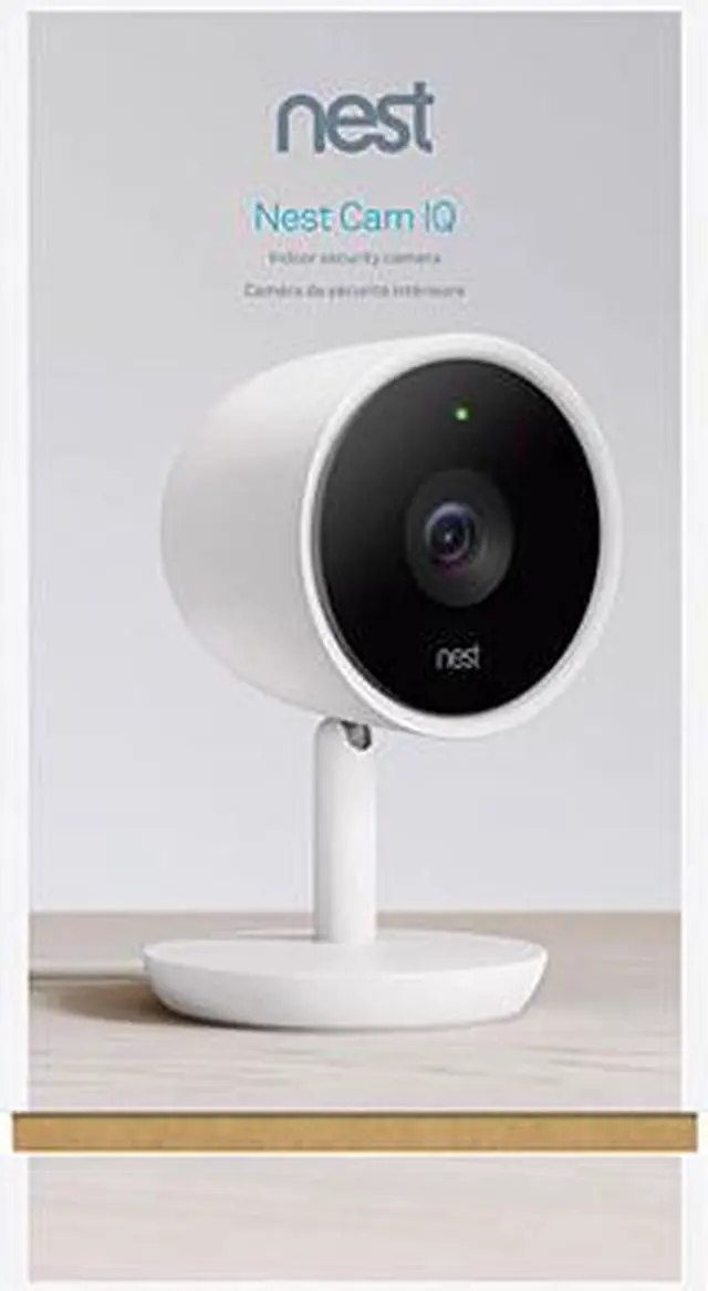 Alt view image 5 of 9 - Nest Cam IQ Wi-Fi Indoor 1080p IP Camera - White (NC3100EF)