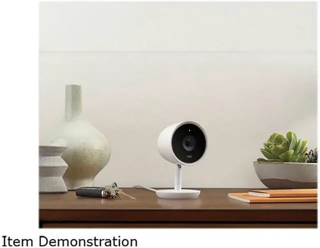 Alt view image 8 of 9 - Nest Cam IQ Wi-Fi Indoor 1080p IP Camera - White (NC3100EF)