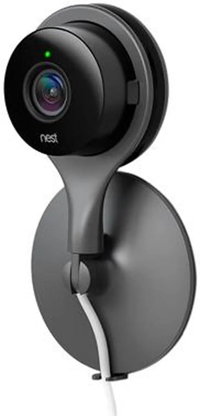 Alt view image 7 of 9 - Google Nest Cam Indoor - 3 Pack - Wi-Fi Security Camera - Black (NC1104EF)