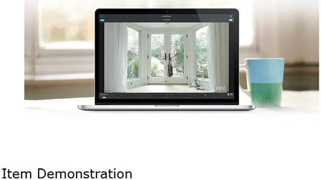 Alt view image 8 of 9 - Google Nest Cam Indoor - 3 Pack - Wi-Fi Security Camera - Black (NC1104EF)