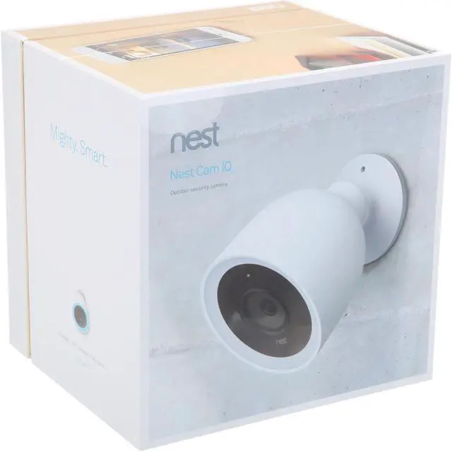 Alt view image 6 of 6 - Google - Nest Cam IQ Outdoor Security Camera - White