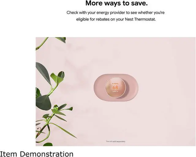 Alt view image 12 of 12 - Nest GA02083-US Thermostat