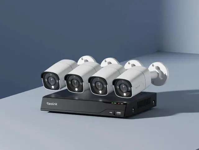 Main image of Smart PoE NVR System with 4 Cameras