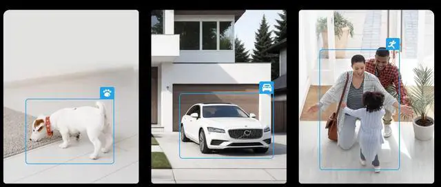 Alt view image 4 of 4 - Smart PoE NVR System with 4 Cameras