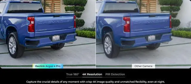 Alt view image 4 of 9 - Reolink B740X Wireless security camera