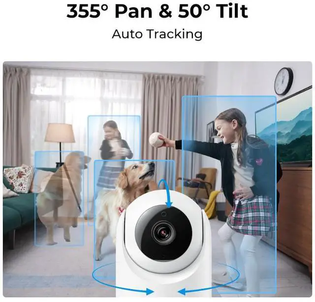 Alt view image 4 of 9 - Reolink E321 Indoor Camera