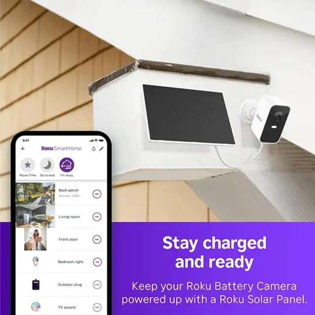 Alt view image 3 of 4 - Roku Solar Panel USB-C