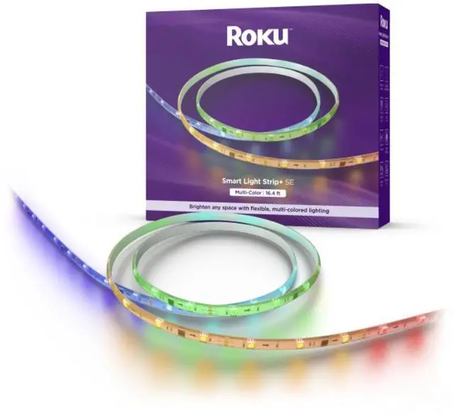 Main image of Roku Smart Light Strip+ SE, Multi-Color Smart Light Strip, 16.4ft