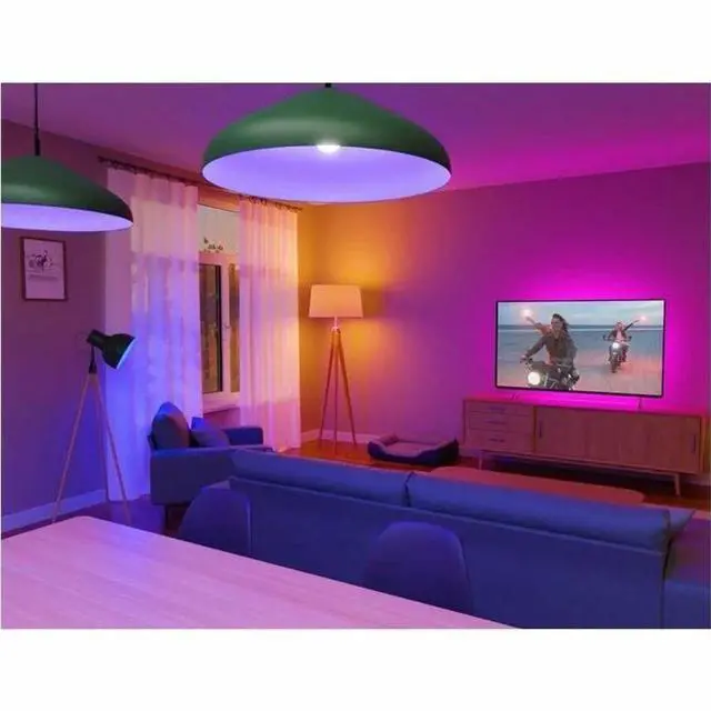 Alt view image 2 of 3 - Roku Smart Light Strip SE, Multi-Color Smart Light Strip, 32.8ft