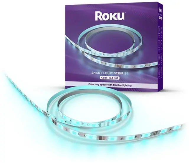 Main image of Roku Smart Light Strip SE, Multi-Color Smart Light Strip, 16.4ft
