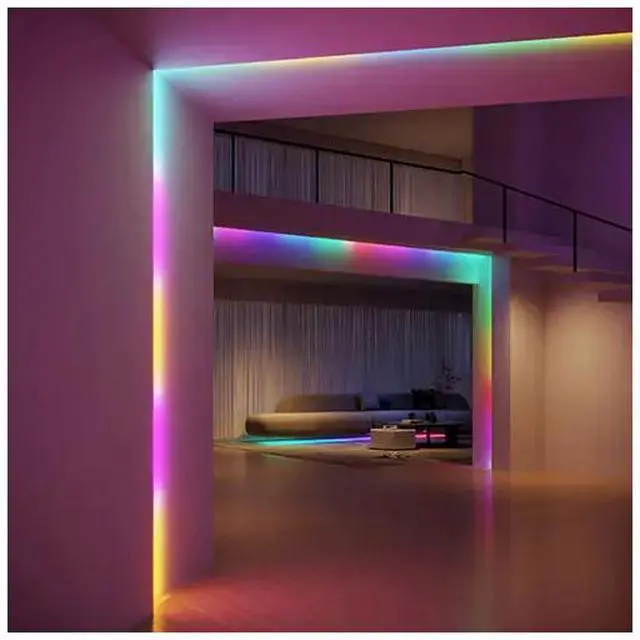 Alt view image 4 of 4 - Govee RGBIC Pro Indoor Wi-Fi LED Strip Lights - 24.6ft