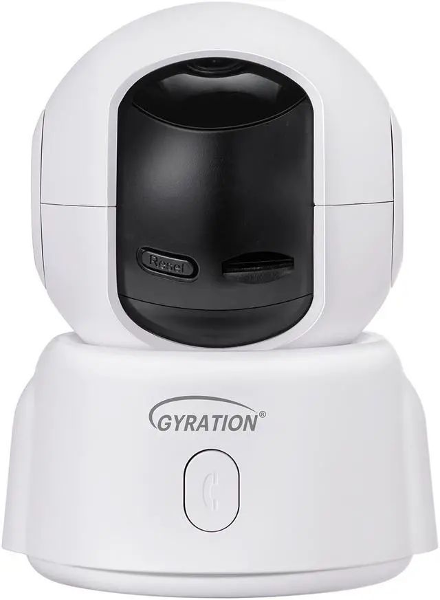 Alt view image 2 of 8 - Gyration CYBERVIEW 2000 Wireless 2MP Smart WiFi Pan/Tilt Camera