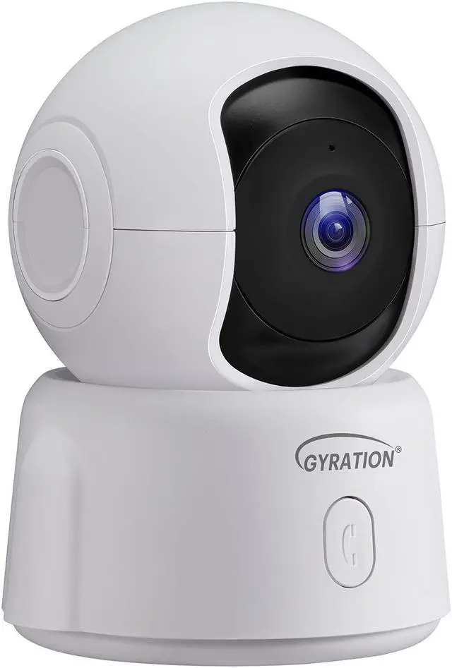 Alt view image 4 of 8 - Gyration CYBERVIEW 2000 Wireless 2MP Smart WiFi Pan/Tilt Camera