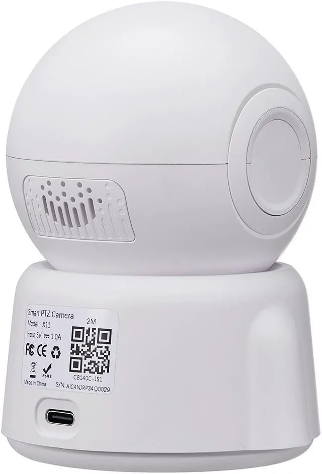 Alt view image 6 of 8 - Gyration CYBERVIEW 2000 Wireless 2MP Smart WiFi Pan/Tilt Camera