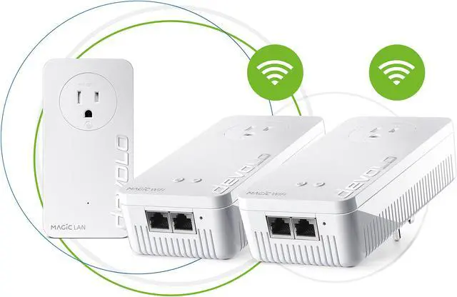 Alt view image 2 of 4 - devolo Magic 2 WiFi next Whole Home Wi-Fi Kit