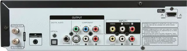 Alt view image 6 of 11 - LG DVD Recorder & VCR Combo RC897T