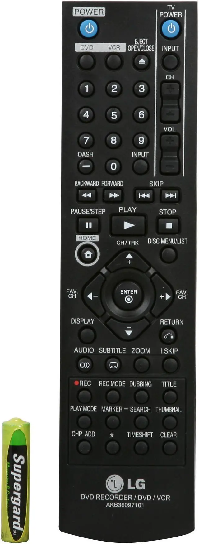 Alt view image 9 of 11 - LG DVD Recorder & VCR Combo RC897T